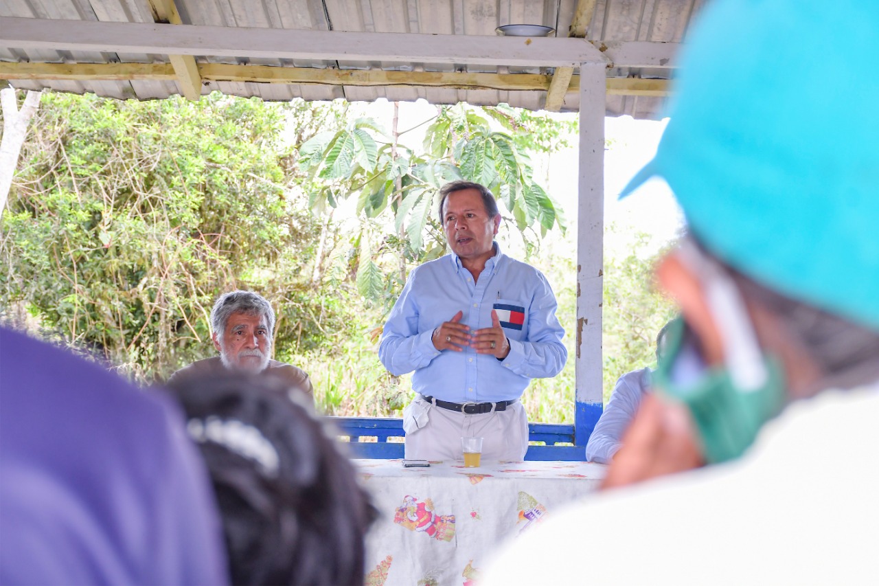 ¡El apoyo al sector rural es prioridad para el Prefecto de Pastaza!