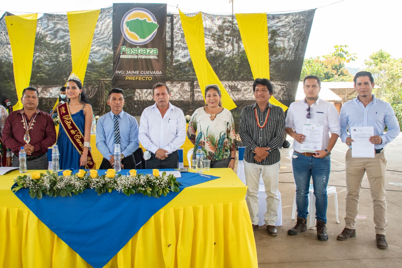 Prefectura de Pastaza – 50 años de parroquialización de Curaray