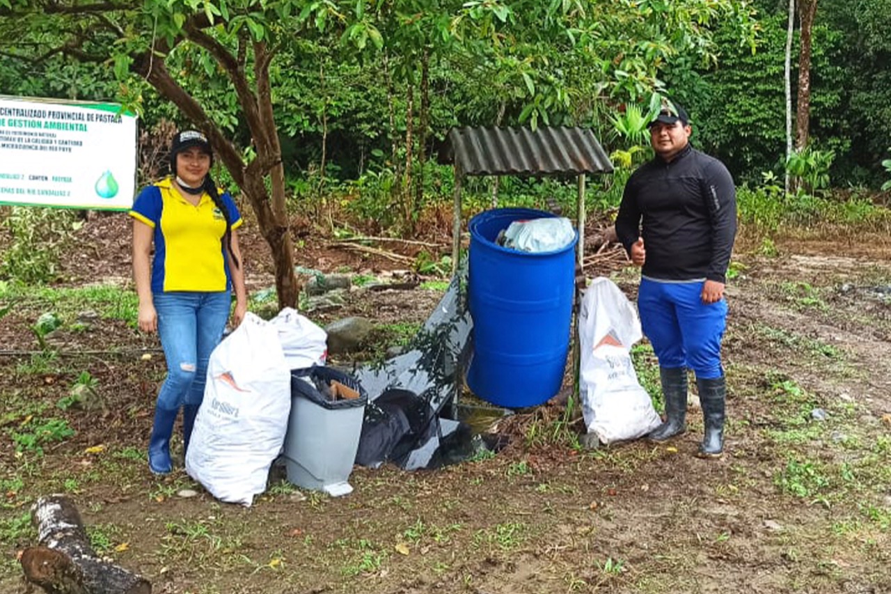 ¡Prefectura de Pastaza realizó minga comunitaria en Veracruz!