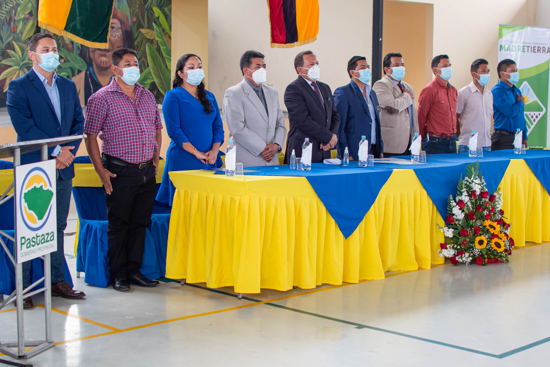 Sesión Solemne Conmemorativa por el Sexagésimo Primer Aniversario de parroquialización de Madre Tierra