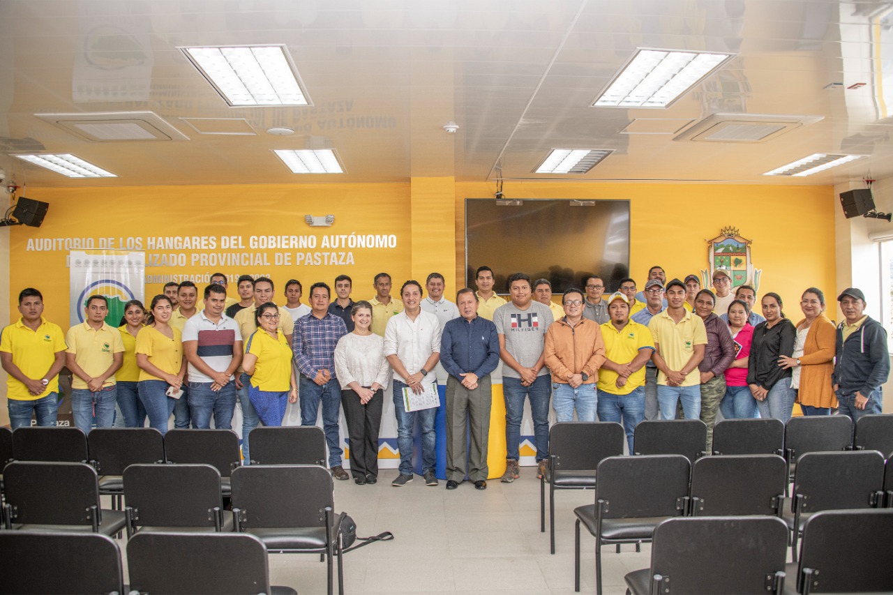 PREFECTURA DE PASTAZA Y PACHAMAMA FIRMARON CONVENIO DE COOPERACIÓN INTERINSTITUCIONAL