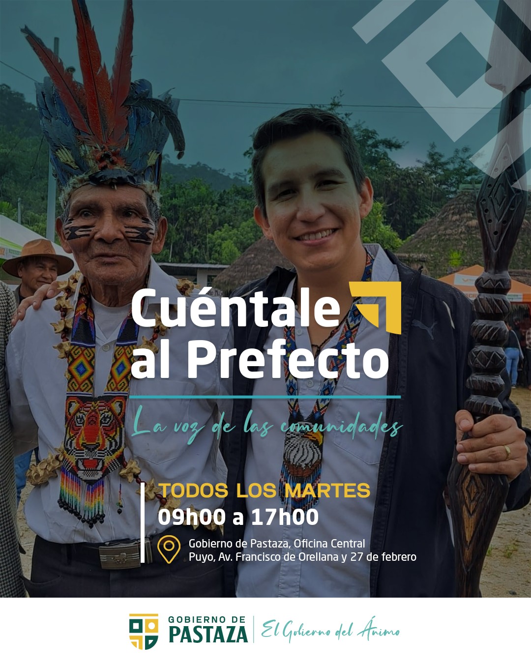 Las comunidades de Pastaza, ahora serán escuchadas