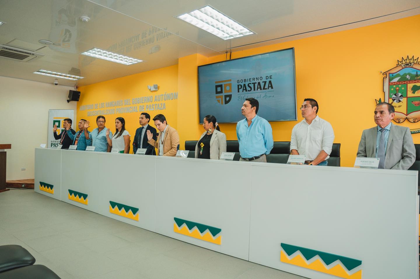 Consejeros suscribieron Acta Constitutiva del Consejo Provincial en Sesión Inaugural