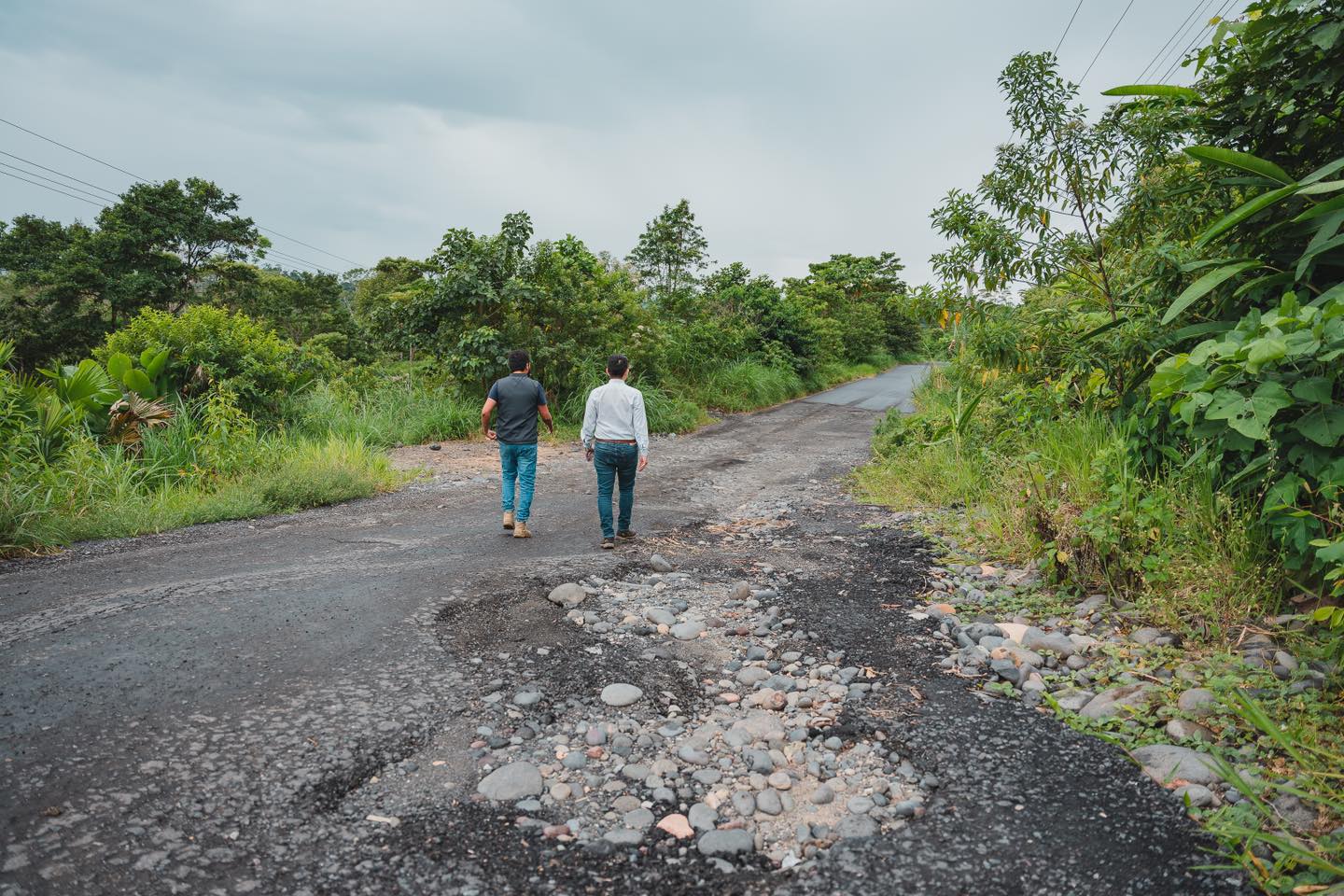 ¡Un trabajo integral para la reparación de la vía a Canelos!