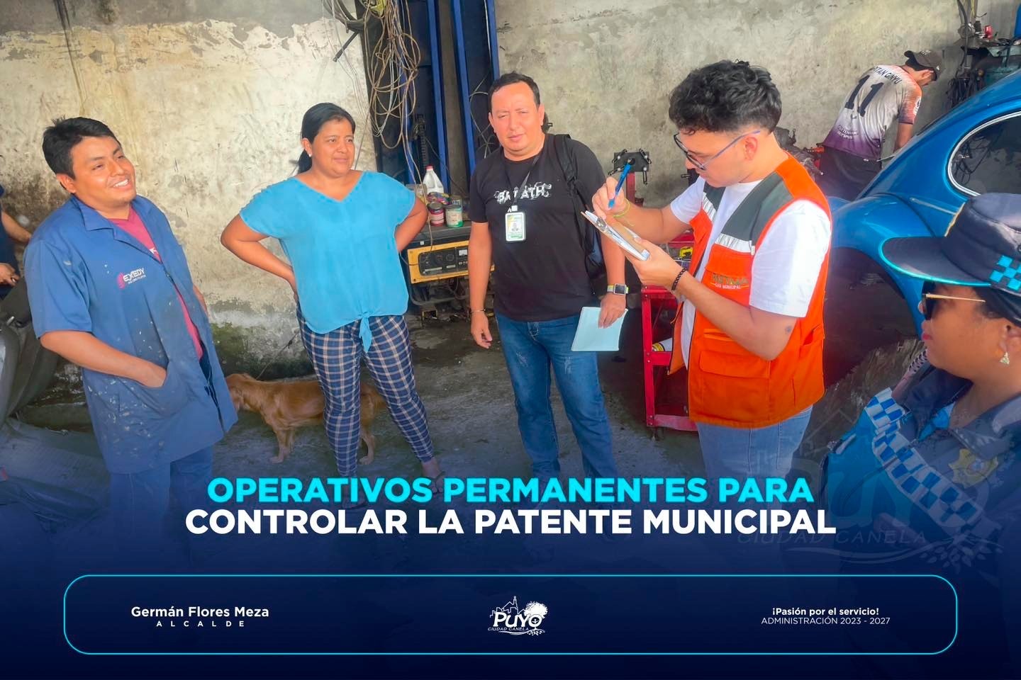 OPERATIVOS PERMANENTES PARA CONTROLAR LA PATENTE MUNICIPAL