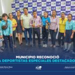 MUNICIPIO RECONOCIÓ A DEPORTISTAS ESPECIALES DESTACADOS