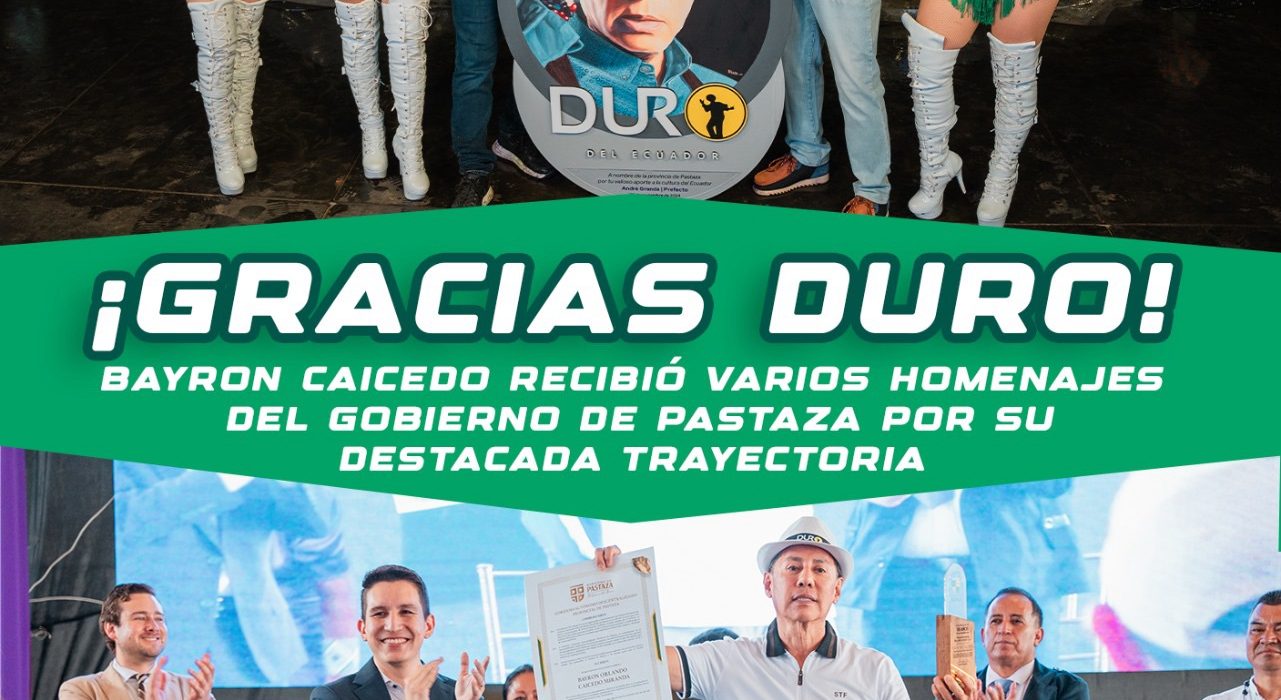 Prefectura de Pastaza rindió homenaje al talentoso «Duro del Ecuador,» Bayron Caicedo,