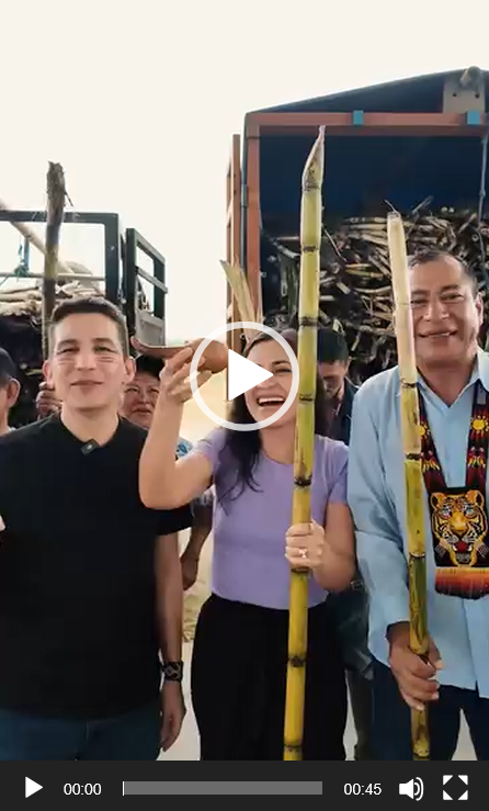 (VIDEO) ENTREGA DE SEMILLAS DE CAÑA