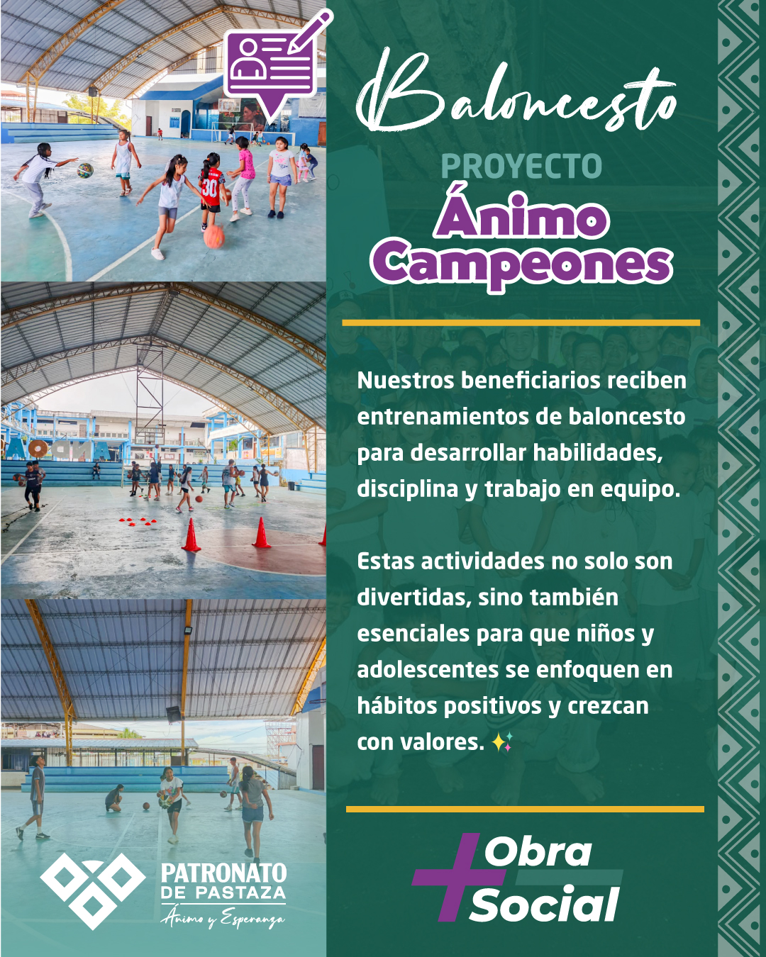 🏀 ¡Entrenamiento constante para nuestros campeones!