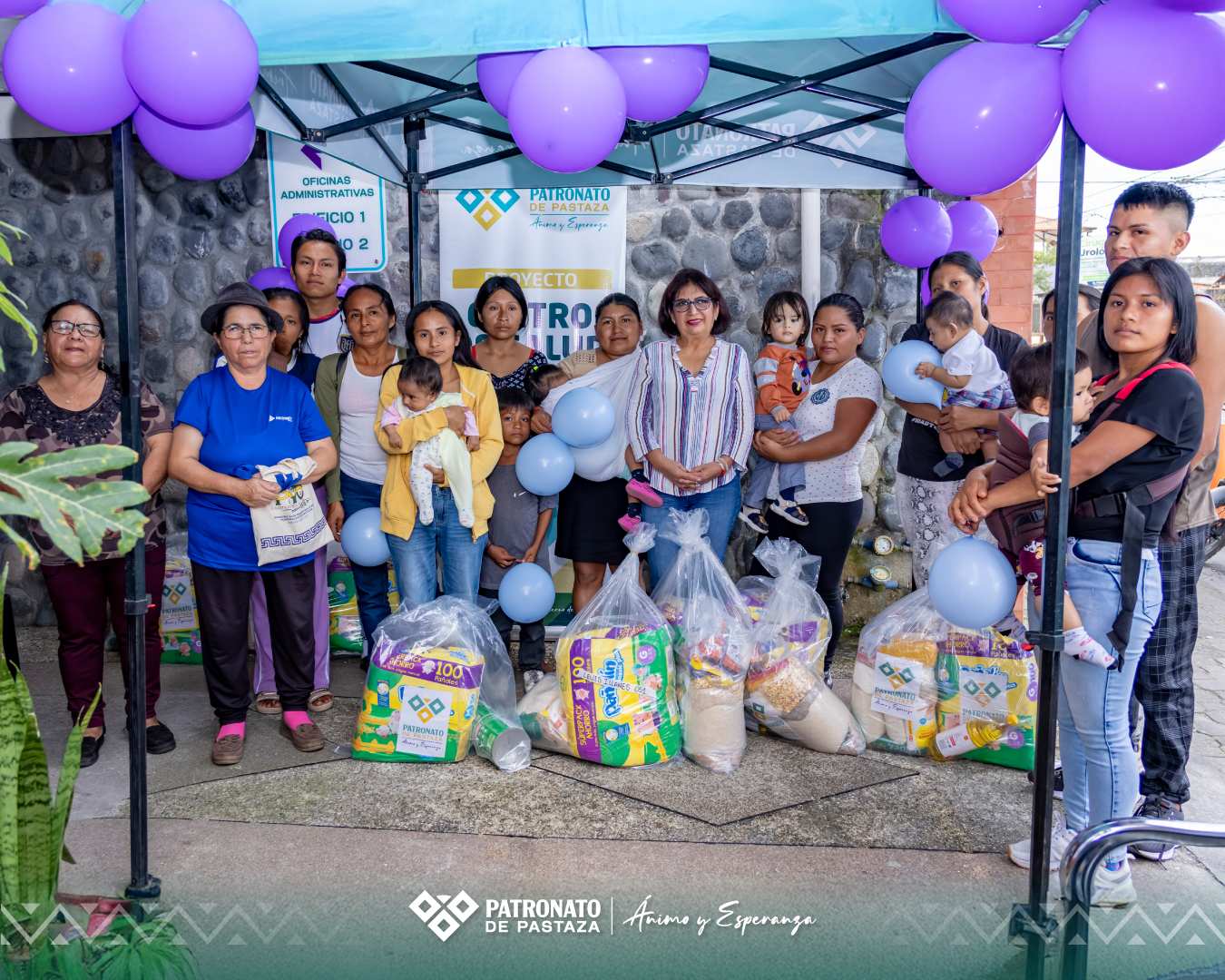 ENTREGA DE RACIONES ALIMENTICIAS