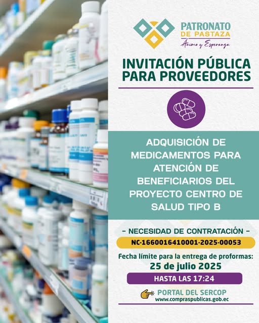 𝗜𝗡𝗩𝗜𝗧𝗔𝗖𝗜𝗢́𝗡 𝗣𝗨́𝗕𝗟𝗜𝗖𝗔 𝗔 𝗣𝗥𝗢𝗩𝗘𝗘𝗗𝗢𝗥𝗘𝗦