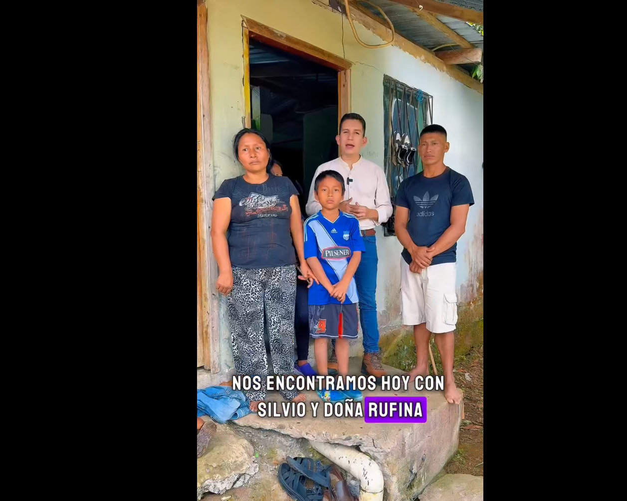Solidaridad para Silvio y Rufina