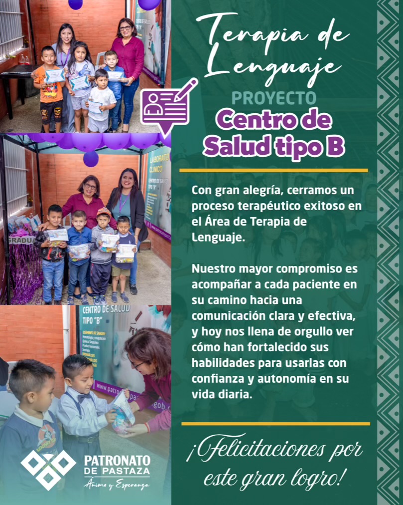 Terapia de lenguaje.