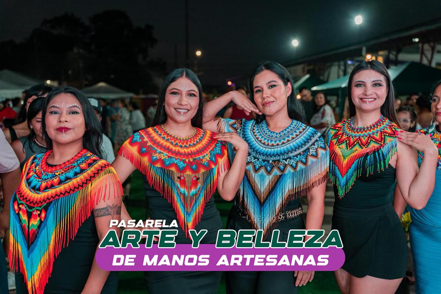 Las manos hábiles de nuestras mujeres emprendedoras y artesanas dieron vida a una pasarela llena de color, creatividad y talento