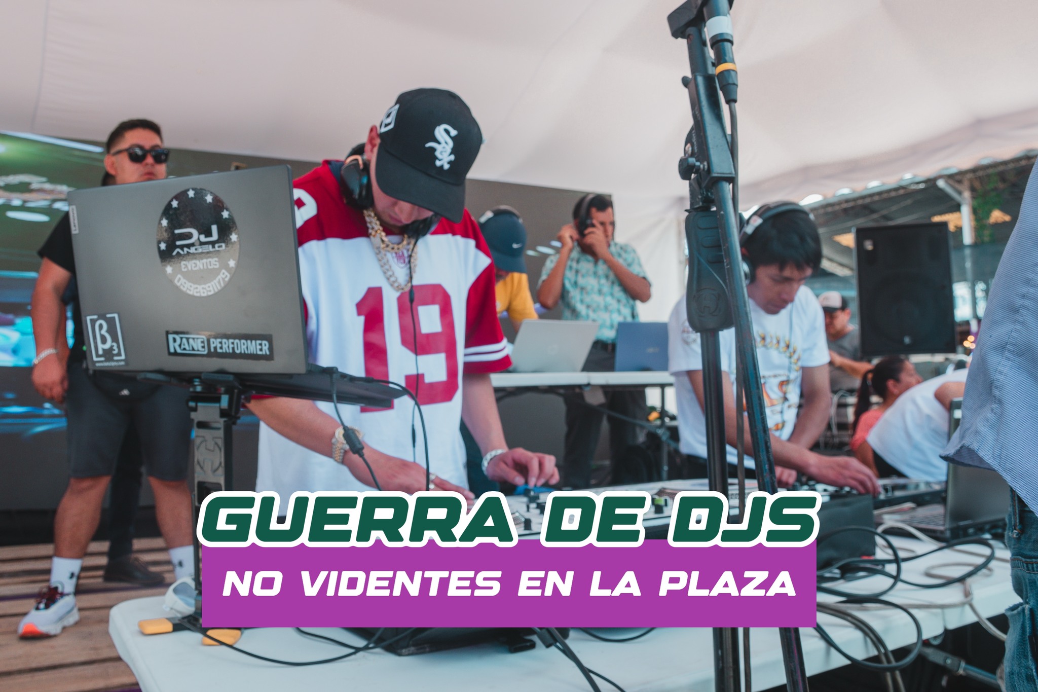¡DJs no videntes en la Expo Feria Pastaza lo tiene todo!