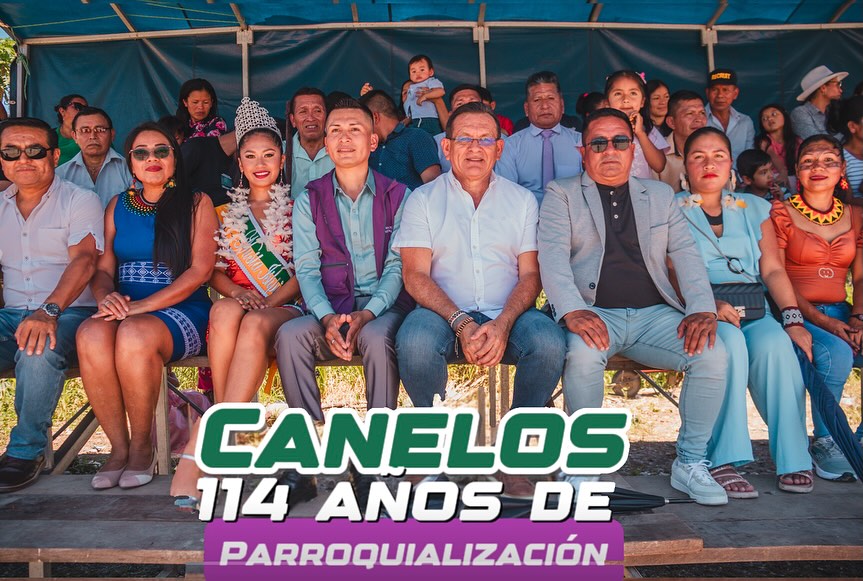 Viva Canelos en sus 114 años de parroquialización!