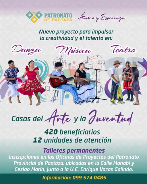 El nuevo proyecto “Casas del Arte y la Juventud” ya está aquí!