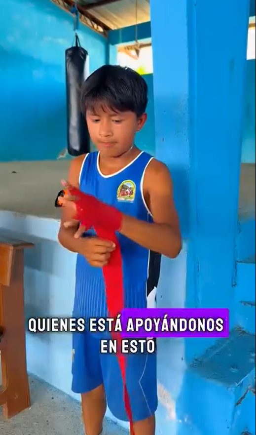 Nuestros campeones entrenan con mucho Ánimo