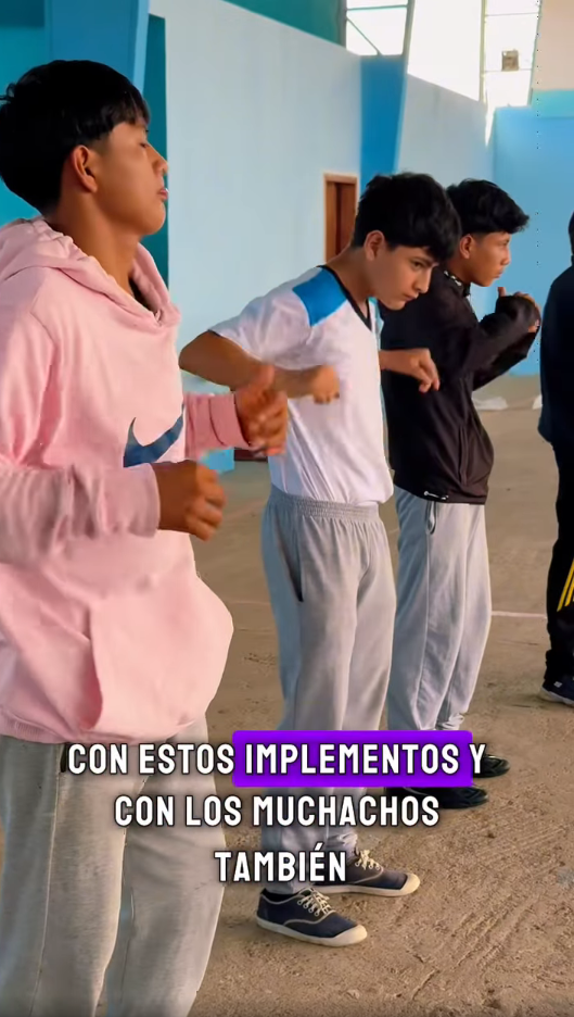 Nuestros campeones entrenan con mucho Ánimo