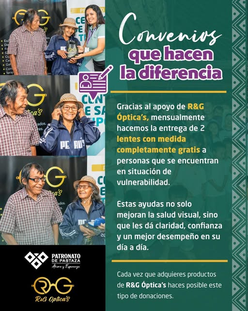 Entrega de lentes oftálmicos personalizados completamente gratis