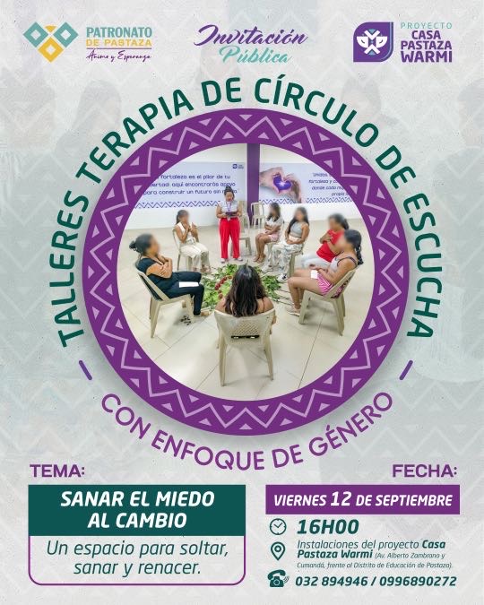 Círculo de sanación, sanar el miedo al cambio
