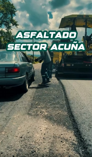 ASFALTADO SECTOR ACUÑA